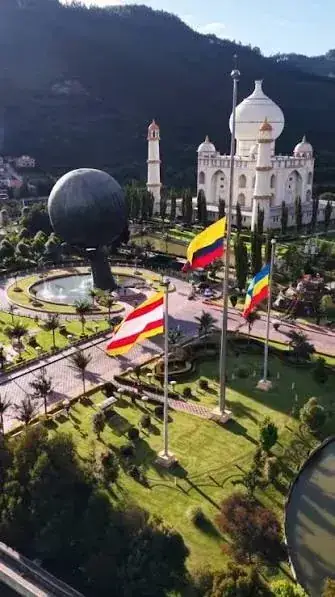 Vista aérea del Parque Jaime Duque en Tocancipá, Cundinamarca