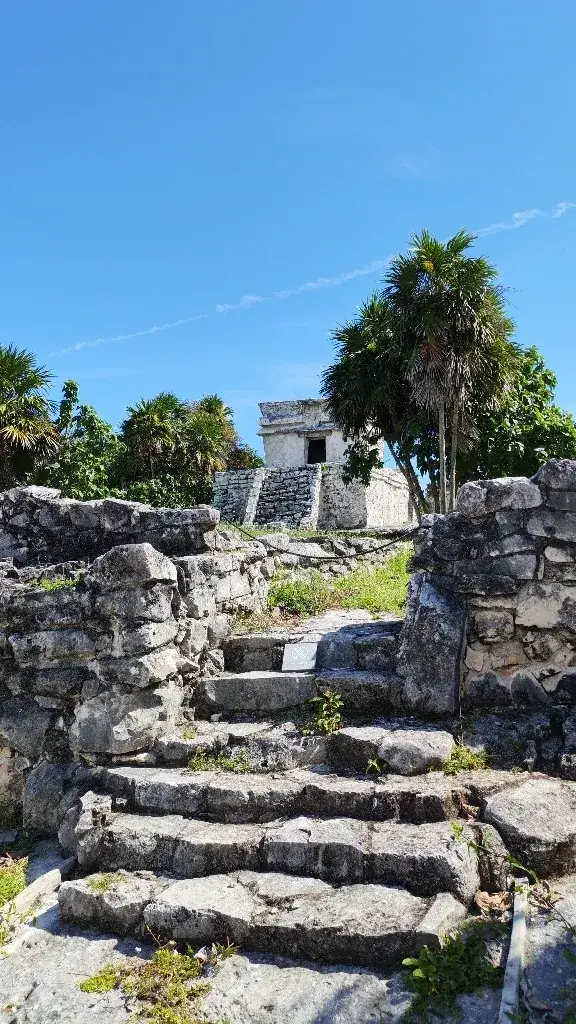 Templo maya en las ruinas de Tulum, Quintana Roo