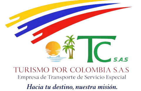 Logo de Turismo por Colombia S.A.S